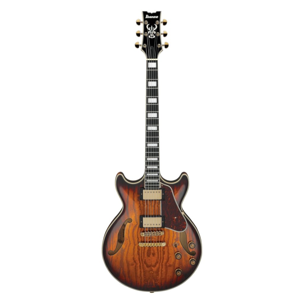 Ibanez AM93QA Electric Guitar - Vintage Violin High Gloss Electric Guitars Sky Music