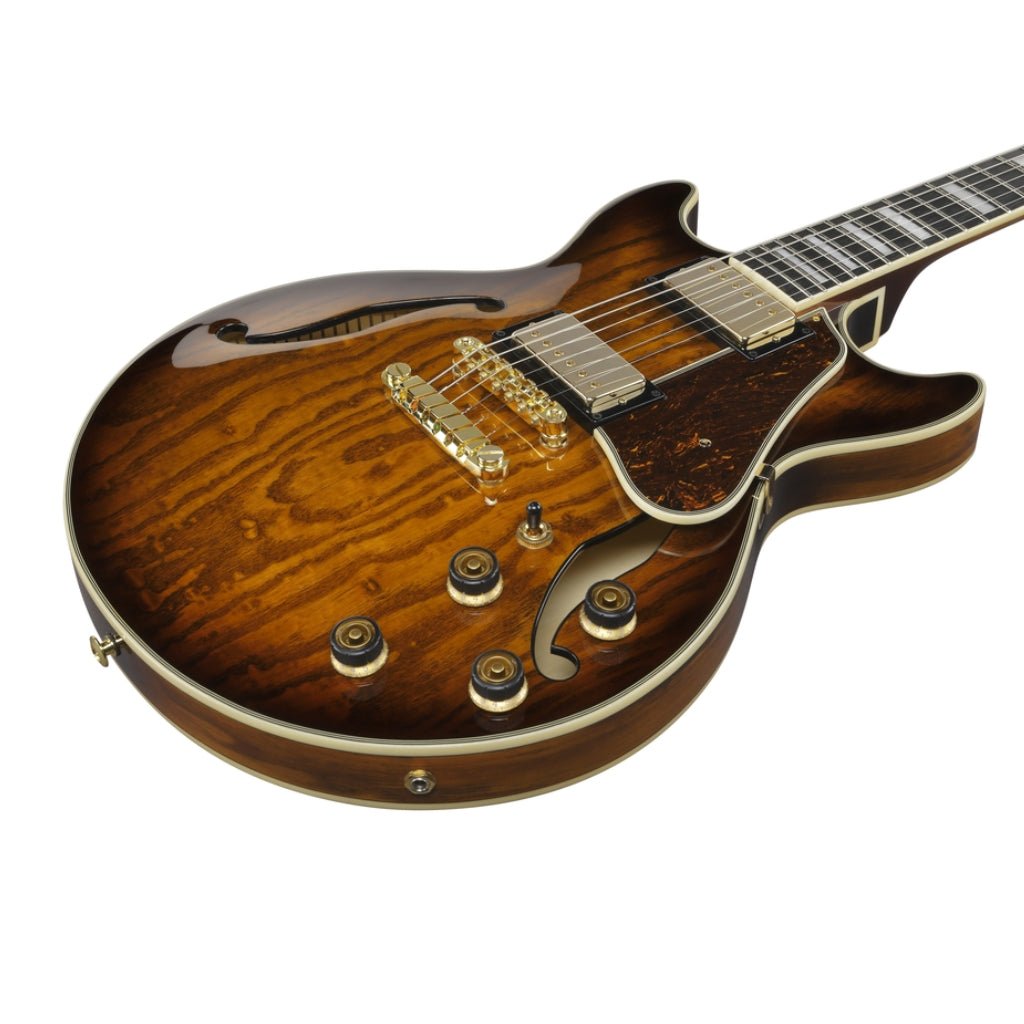 Ibanez AM93QA Electric Guitar - Vintage Violin High Gloss Electric Guitars Sky Music