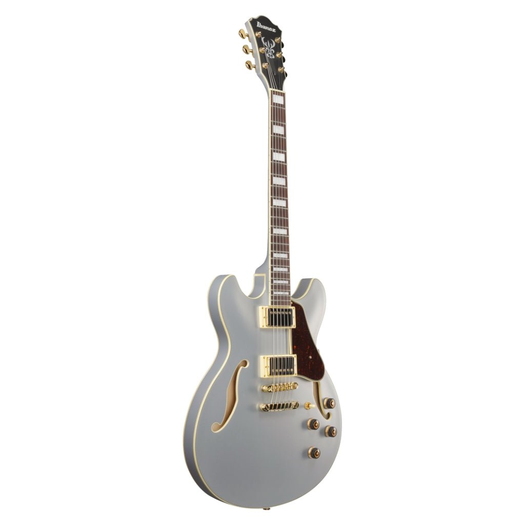 Ibanez AS73G Electric Guitar - Moonstone Silver Flat Electric Guitars Sky Music
