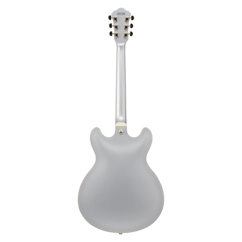 Ibanez AS73G Electric Guitar - Moonstone Silver Flat Electric Guitars Sky Music