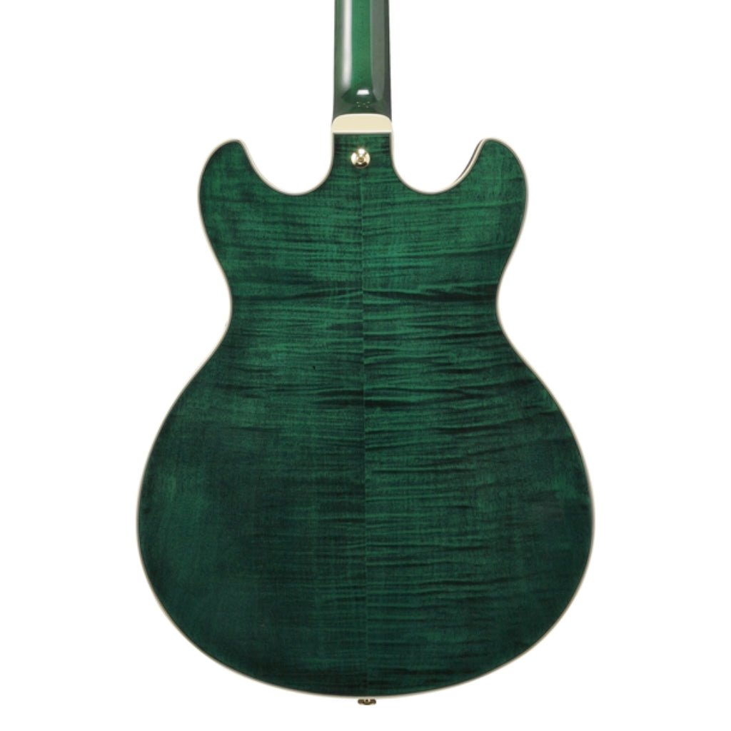 Ibanez AS93FM Electric Guitar - Transparent Moss Green Electric Guitars Sky Music