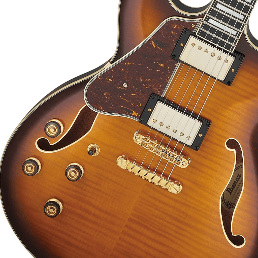 Ibanez AS93FML Left Handed - Violin Sunburst Electric Guitars Sky Music