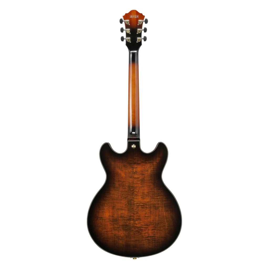 Ibanez ASH300 Semi Acoustic-Electric Guitar - Tobacco Brown Electric Guitars Sky Music
