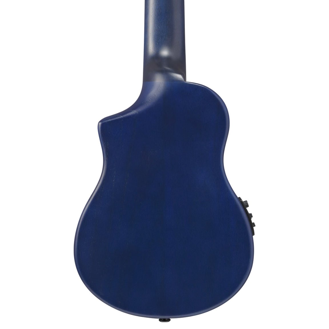 Ibanez AUP10FMNE Ukulele with Bag - Open Pore Transparent Blue Sunburst Ukuleles Sky Music