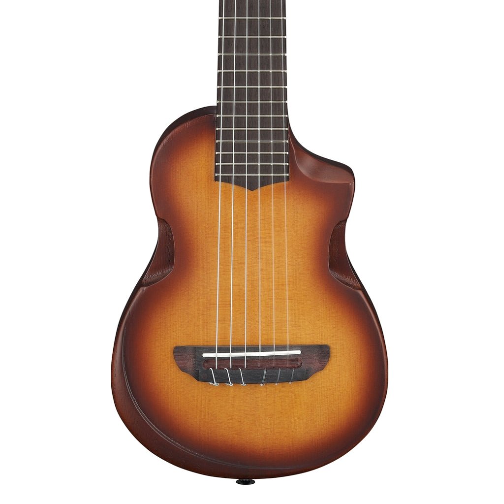 Ibanez AUP10N Ukulele with Bag - Open Pore Light Brown Sunburst Ukuleles Sky Music