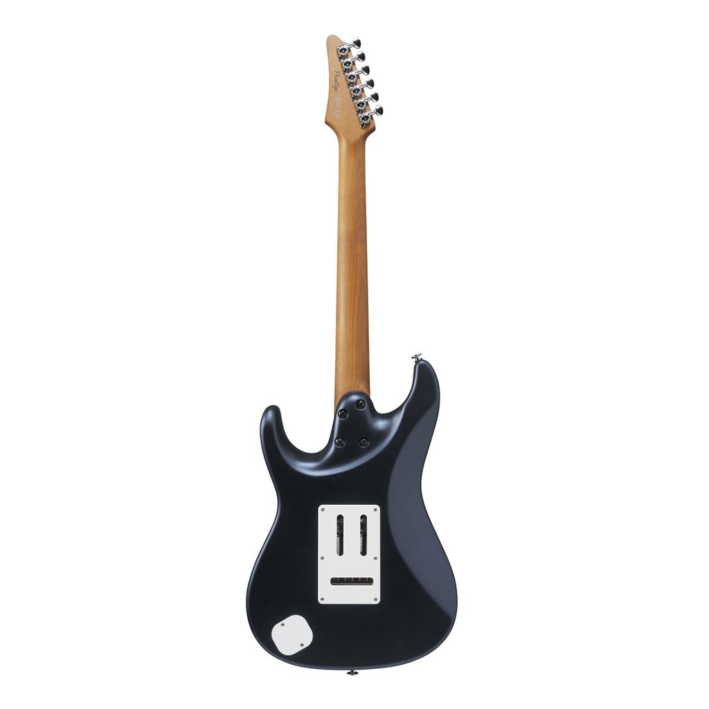 Ibanez AZ2203NT Electric Guitar with Rosewood Fretboard and Case - Dark Tide Blue Flat Electric Guitars Sky Music