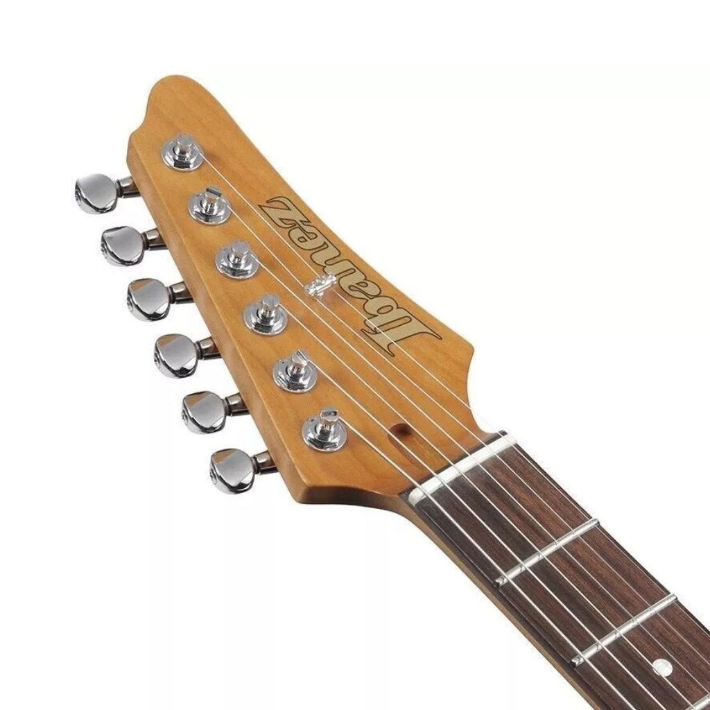 Ibanez AZ2204NW Prestige Electric Guitar w/ Case - Pastel Pink Electric Guitars Sky Music