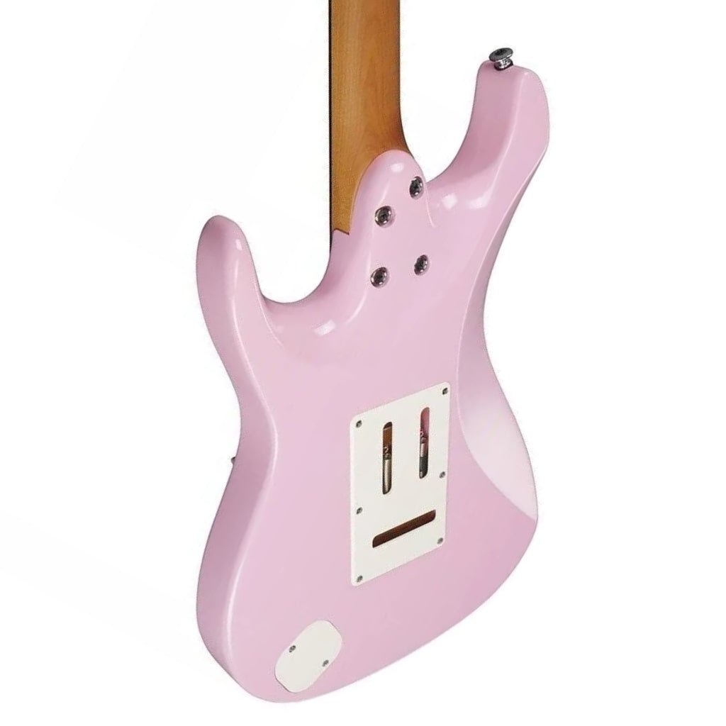 Ibanez AZ2204NW Prestige Electric Guitar w/ Case - Pastel Pink Electric Guitars Sky Music