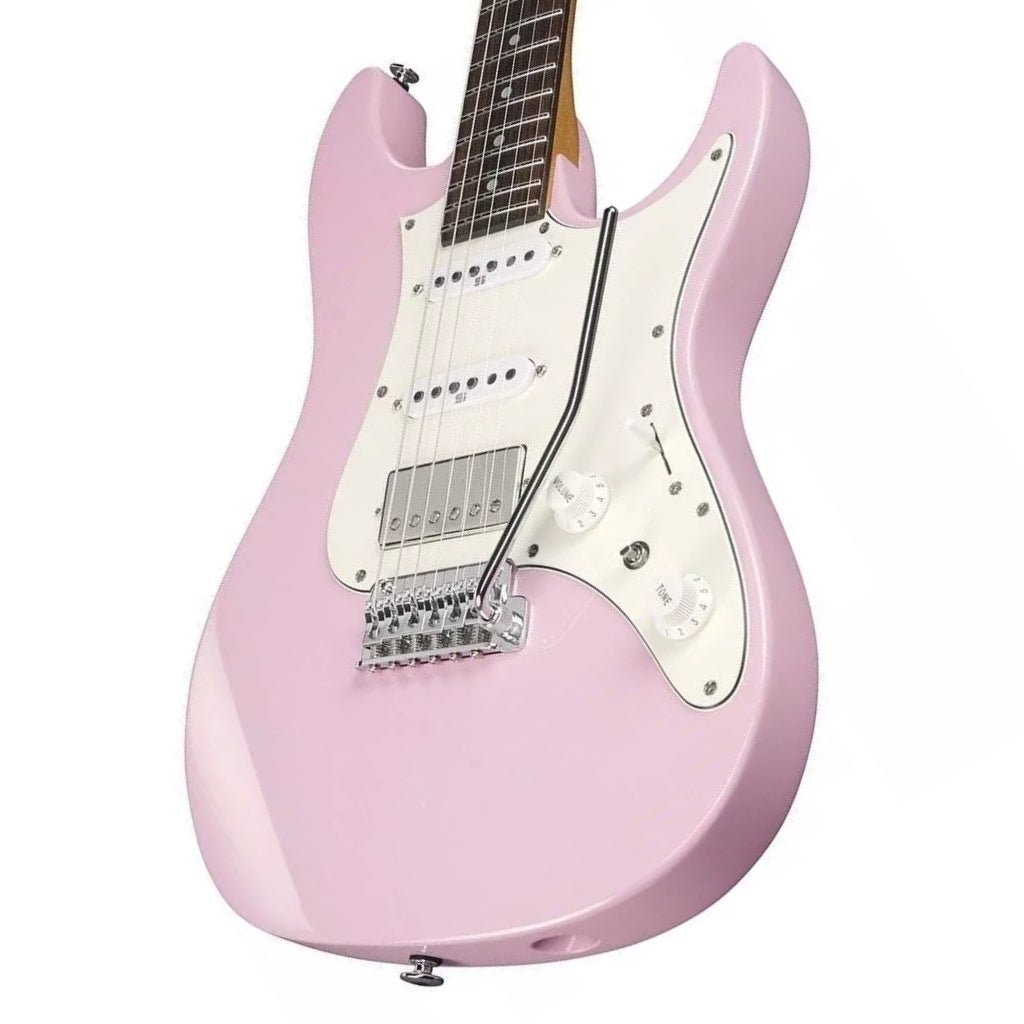 Ibanez AZ2204NW Prestige Electric Guitar w/ Case - Pastel Pink Electric Guitars Sky Music