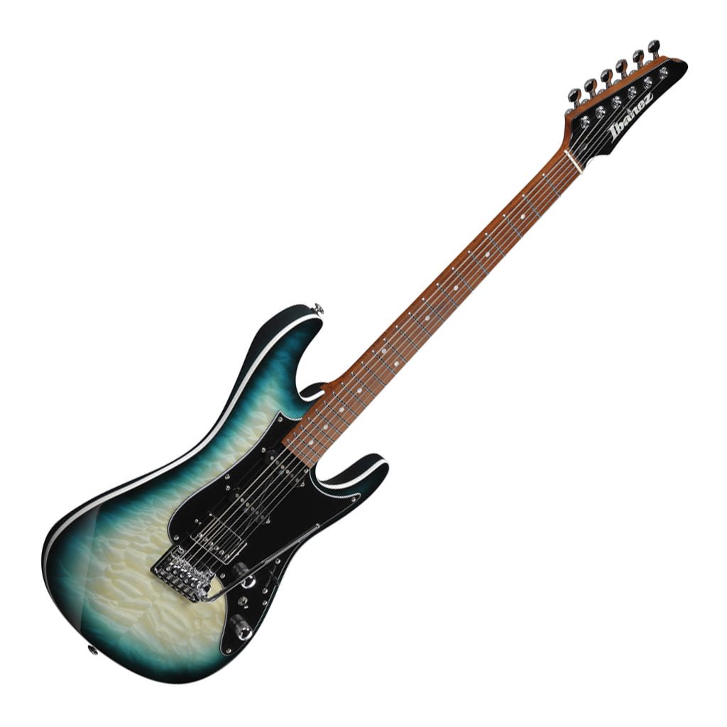 Ibanez AZ24P1QMDOB Electric Guitar Deep Ocean Blonde Electric Guitars Sky Music