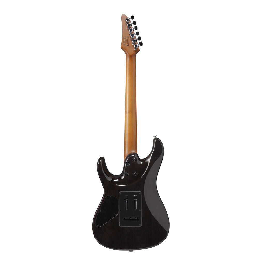 Ibanez AZ24S1F Flamed Maple Top with Jatoba Fretboard - Transparent Black Sunburst Electric Guitars Sky Music