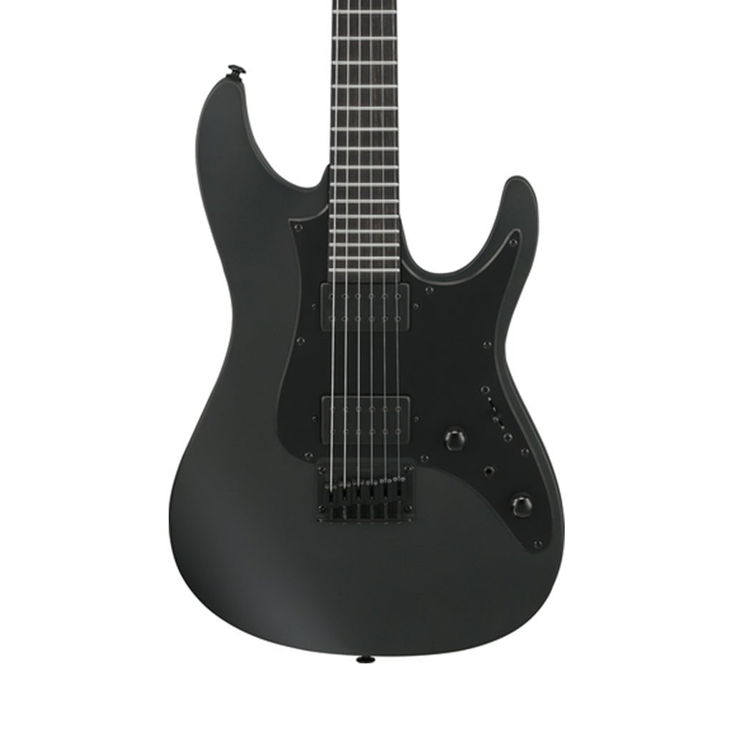 Ibanez AZ41B1 Iron Label AZ Series Electric Guitar - Black Flat Electric Guitars Sky Music