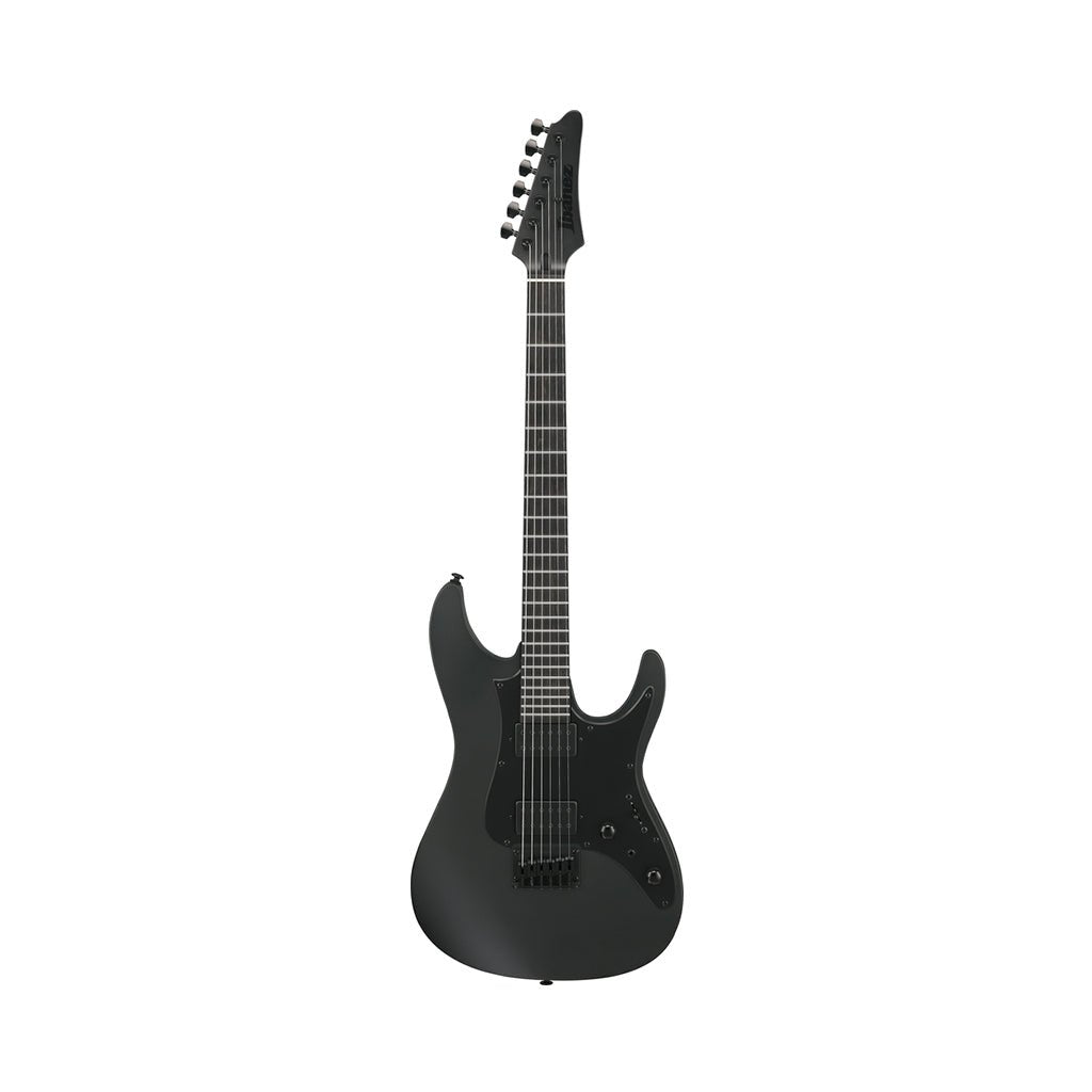 Ibanez AZ41B1 Iron Label AZ Series Electric Guitar - Black Flat Electric Guitars Sky Music