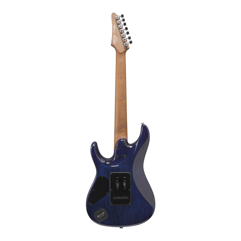 Ibanez AZ427P2QMTUB 7 String Electric Guitar Twilight Blue Burst Electric Guitars Sky Music