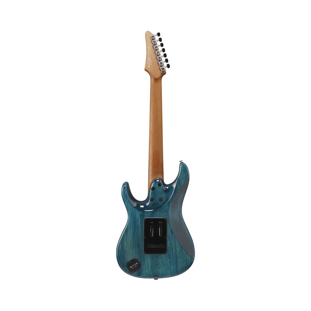 Ibanez AZ447P1QM Premium 7-String Electric Guitar - Cosmic Blue Electric Guitars Sky Music