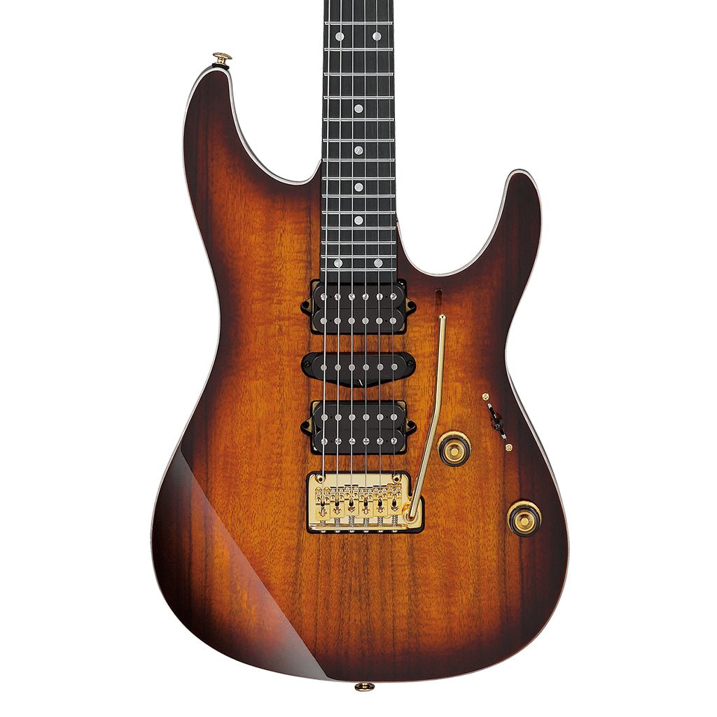 Ibanez AZ47P2K Premium Electric Guitar w/Gigbag - Dragon Eye Burst Electric Guitars Sky Music