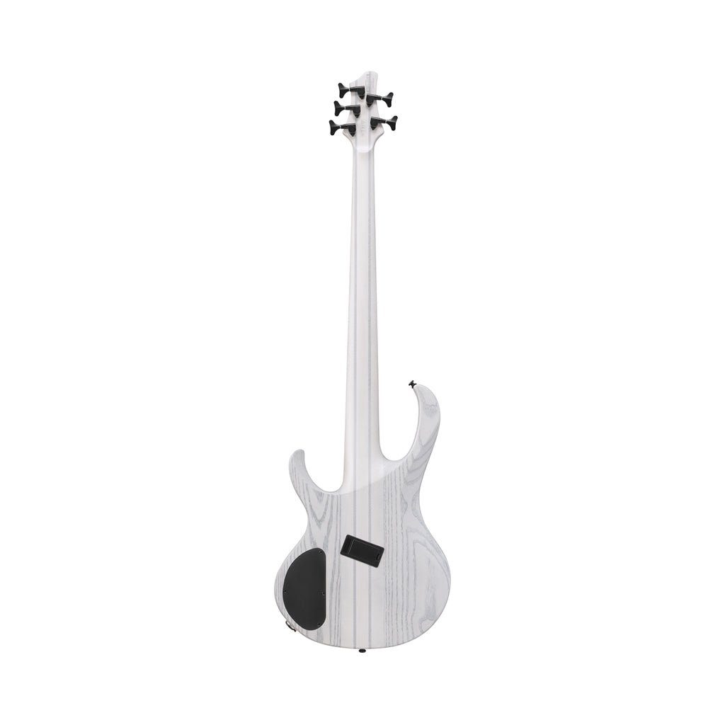 Ibanez Bass Workshop BTB865MS 5-String Bass - Transparent White Flat Bass Guitars Sky Music