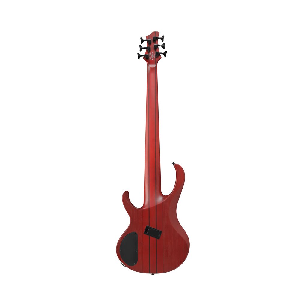 Ibanez Bass Workshop BTB866MS 6-String Bass - Brown Topaz Burst Flat Bass Guitars Sky Music