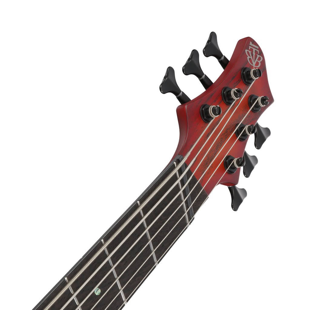 Ibanez Bass Workshop BTB866MS 6-String Bass - Brown Topaz Burst Flat Bass Guitars Sky Music