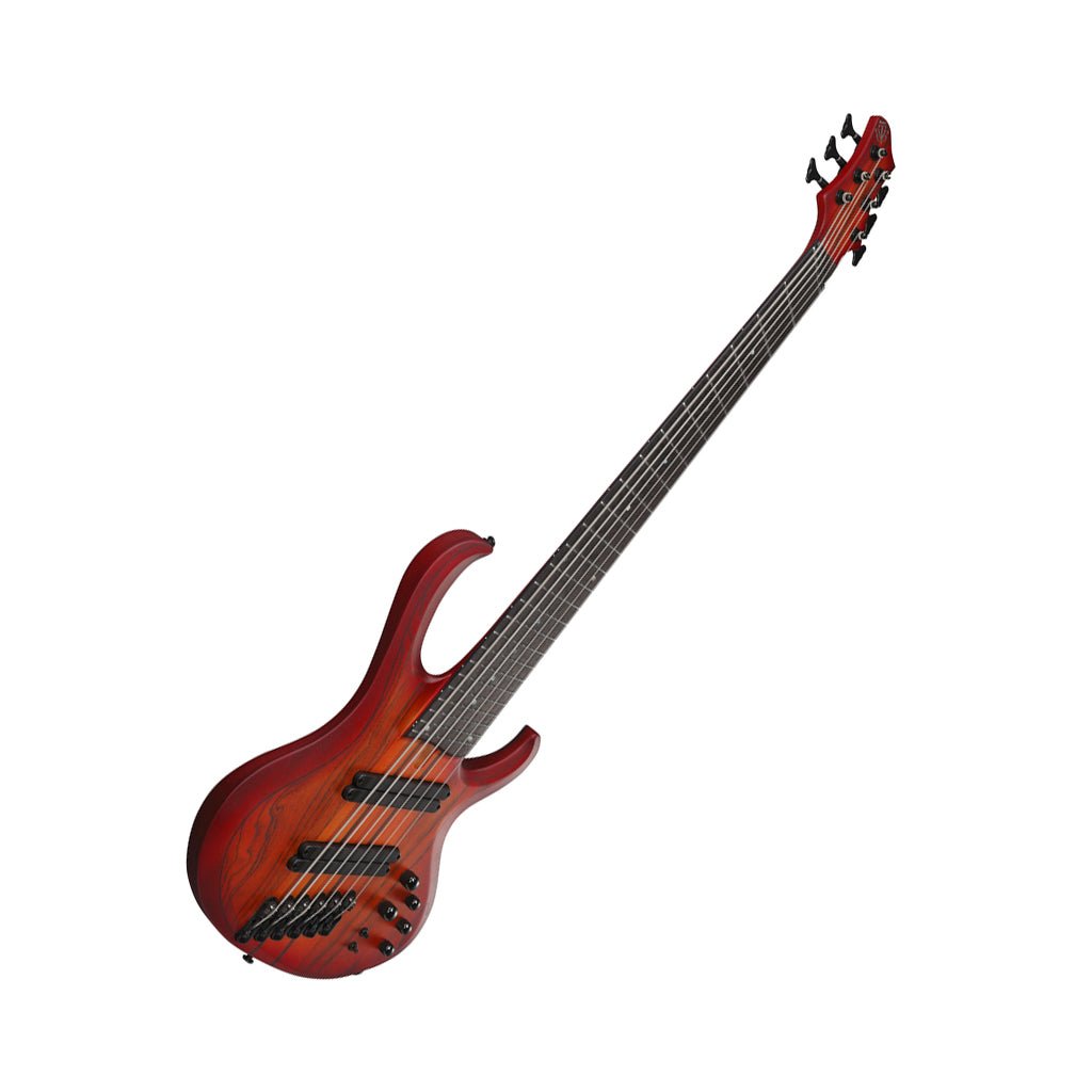 Ibanez Bass Workshop BTB866MS 6-String Bass - Brown Topaz Burst Flat Bass Guitars Sky Music