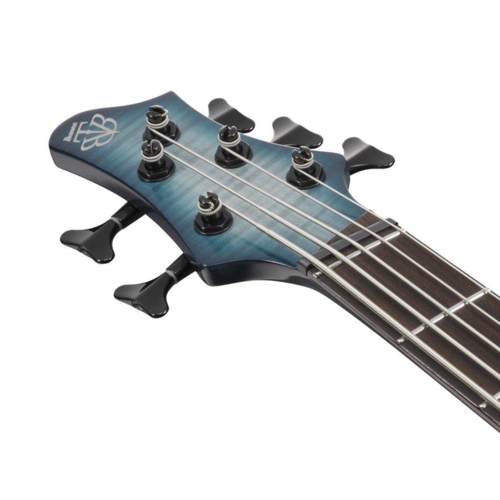 Ibanez BTB705LMCTL 5 String Electric Bass Guitar Cosmic Blue Starburst Low Gloss Bass Guitars Sky Music