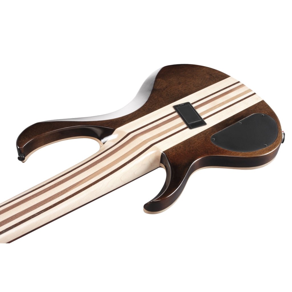 Ibanez BTB7MSNML 7 String Electric Bass Guitar Natural Mocha Low Gloss Bass Guitars Sky Music
