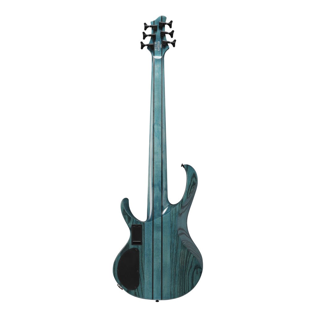 Ibanez BTB946 Cosmic Blue Low Gloss 6 String Electric Bass Bass Guitars Sky Music