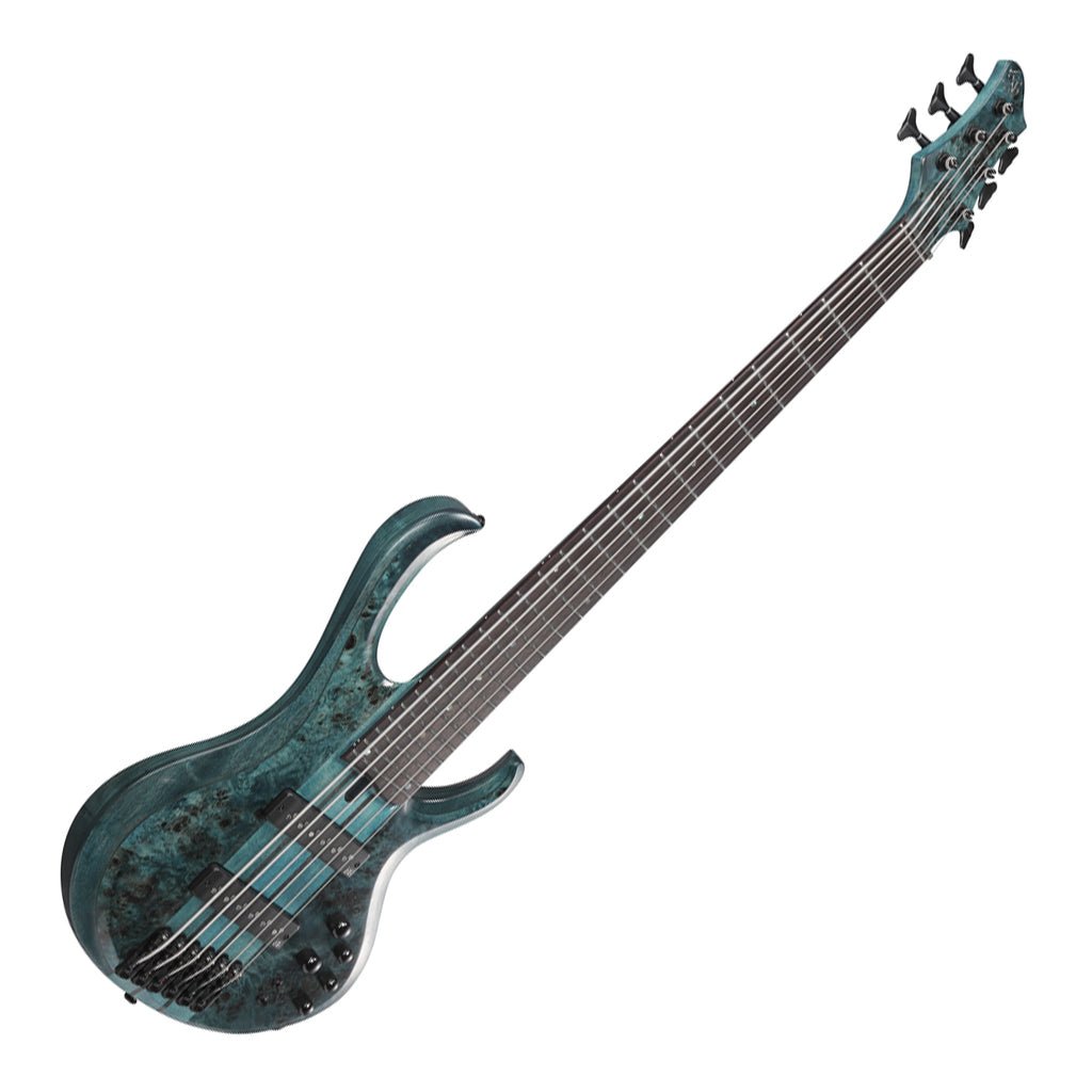 Ibanez BTB946 Cosmic Blue Low Gloss 6 String Electric Bass Bass Guitars Sky Music