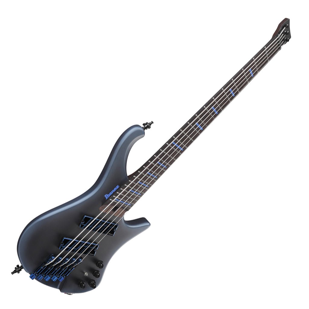 Ibanez EHB5MSBSP Midnight Arctic Ocean Matte 5 String Electric Bass with Gig bag Bass Guitars Sky Music