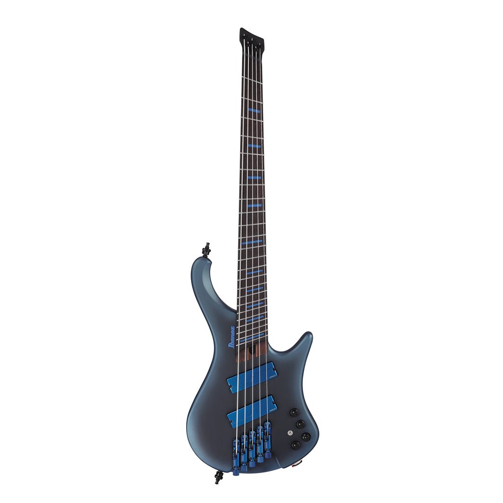 Ibanez EHB5MSBSP Midnight Arctic Ocean Matte 5 String Electric Bass with Gig bag Bass Guitars Sky Music