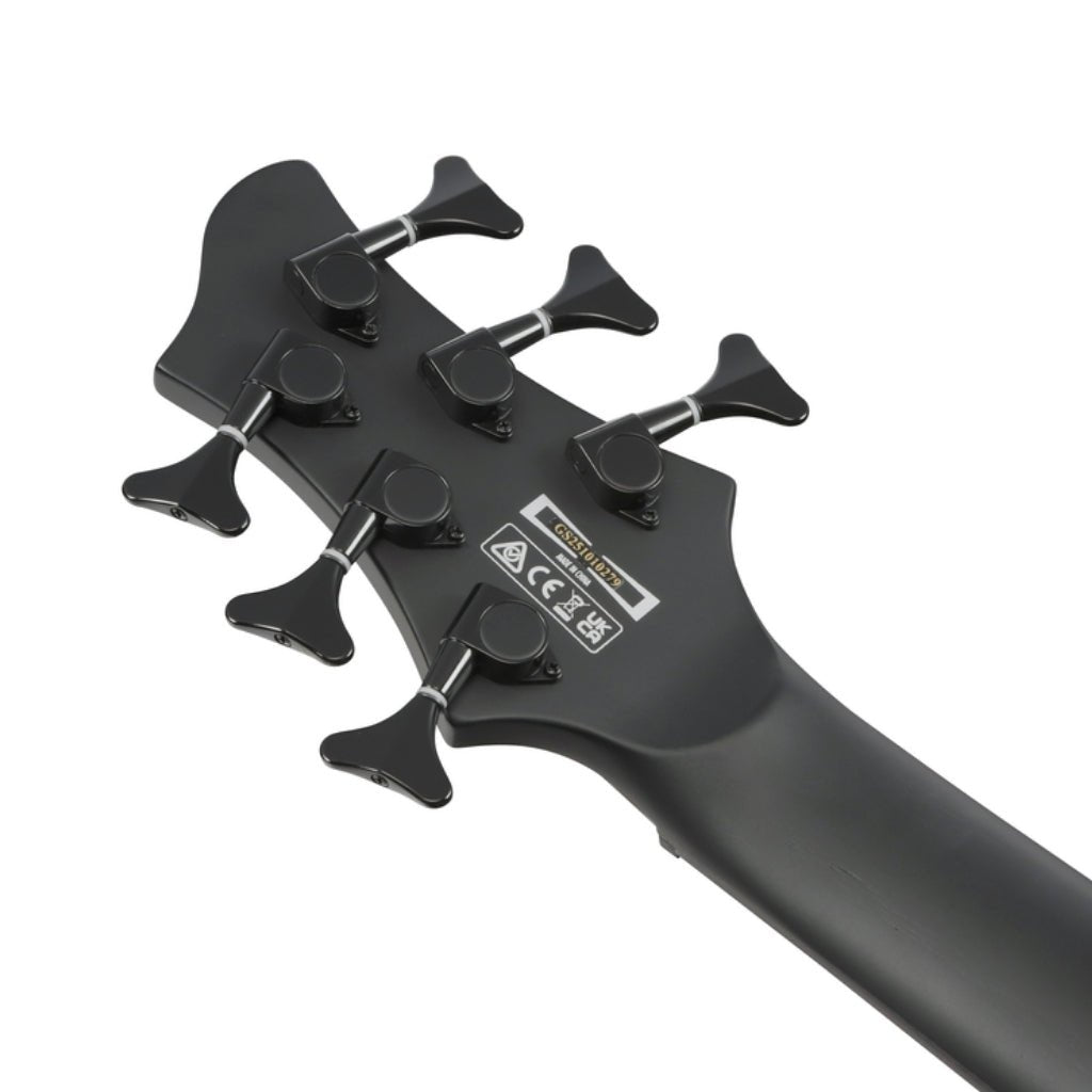 Ibanez FAB1-WK Felipe Andreoli 6-String Signature Bass Guitar - Weathered Black Electric Guitars Sky Music