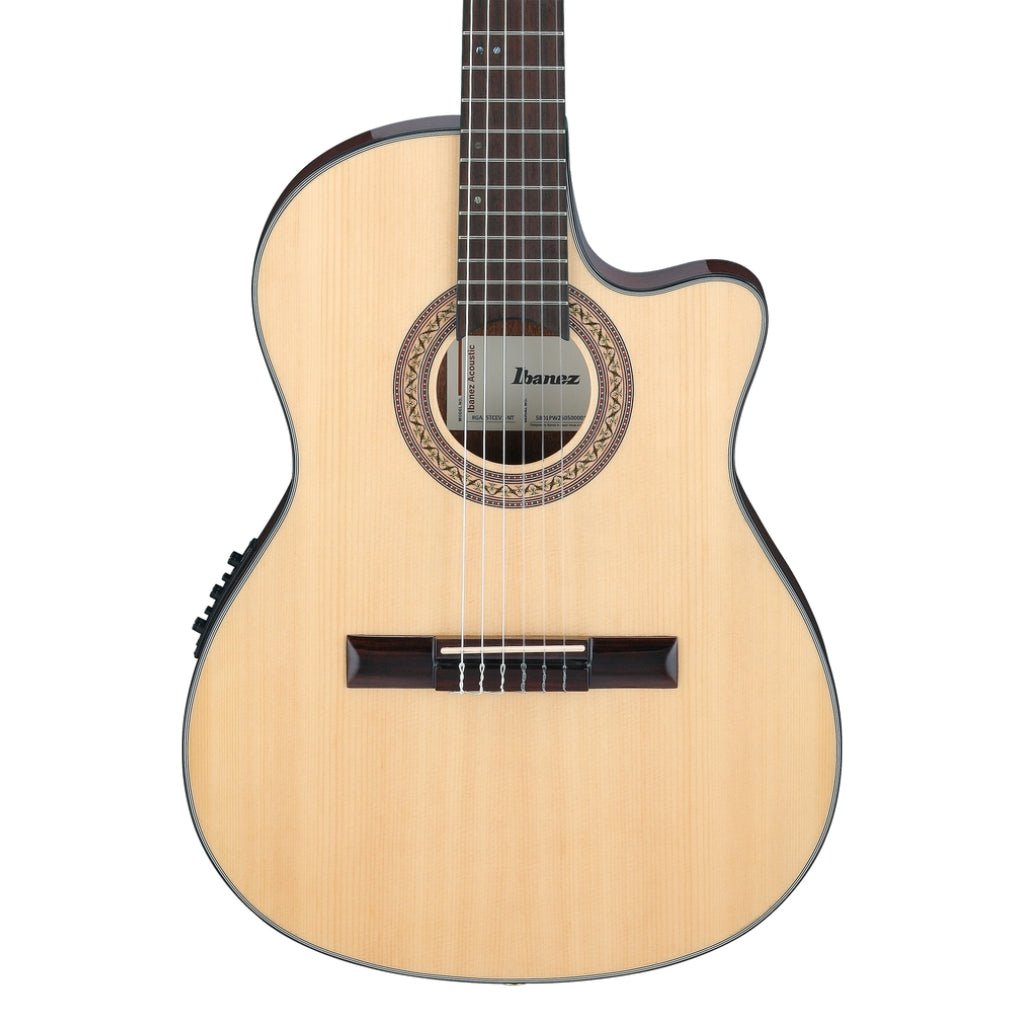 Ibanez GA35TCE High Gloss Classical Guitar - Natural Acoustic Guitars Sky Music