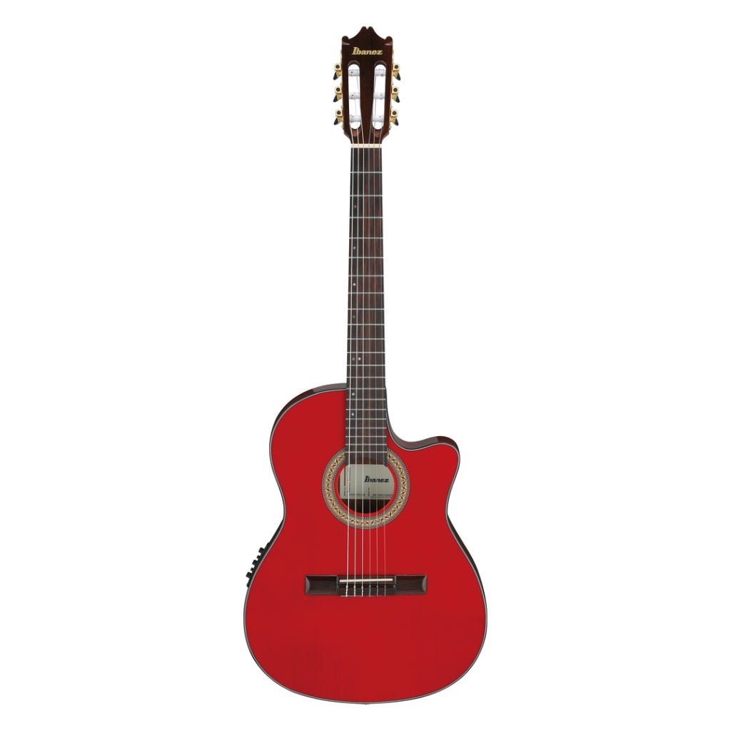 Ibanez GA35TCE High Gloss Classical Guitar - Sapphire Red Acoustic Guitars Sky Music