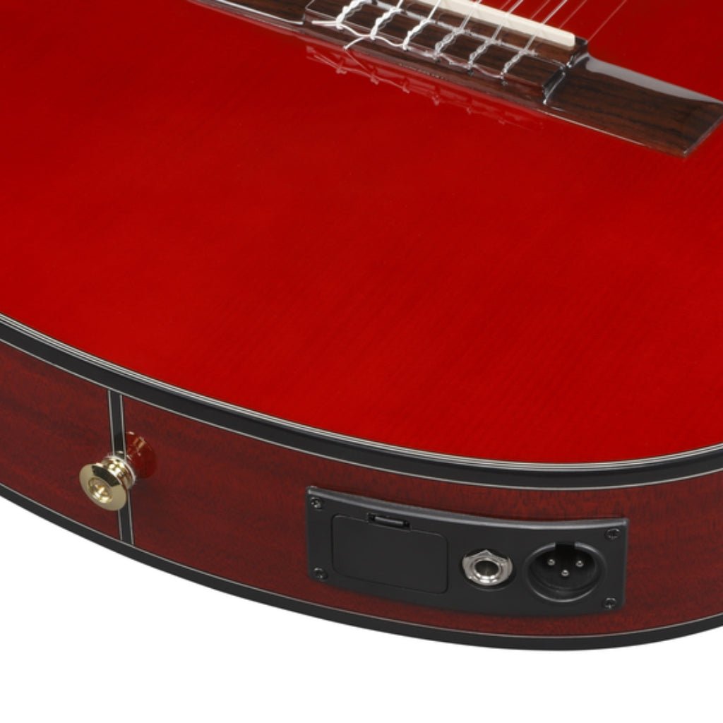 Ibanez GA35TCE High Gloss Classical Guitar - Sapphire Red Acoustic Guitars Sky Music