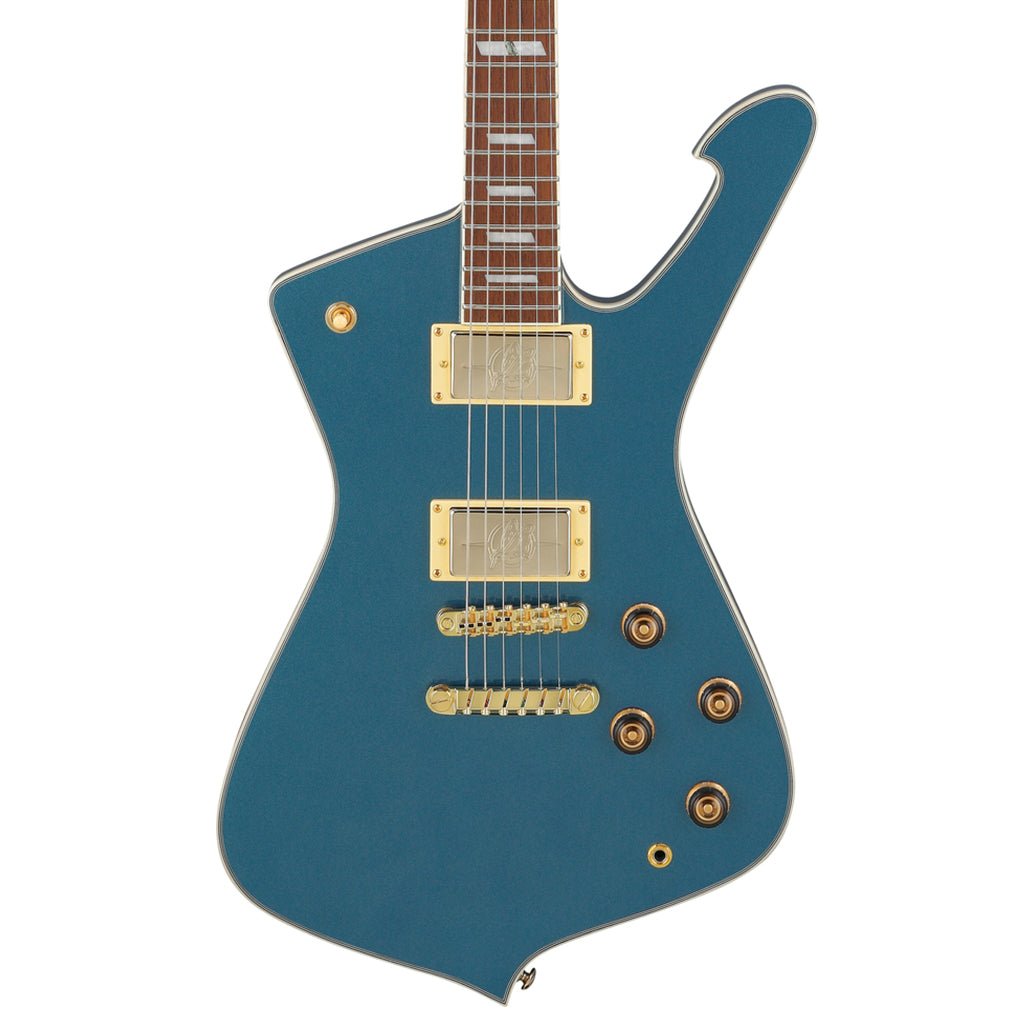 Ibanez IC420ABM Electric Guitar Antique Blue Metallic Electric Guitars Sky Music
