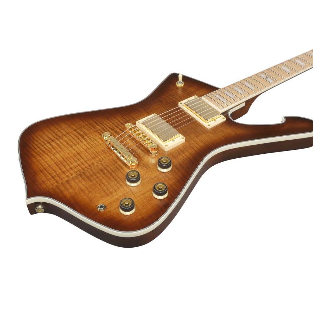 Ibanez IC420MFM Electric Guitar - Caramel Burst Low Gloss Electric Guitars Sky Music