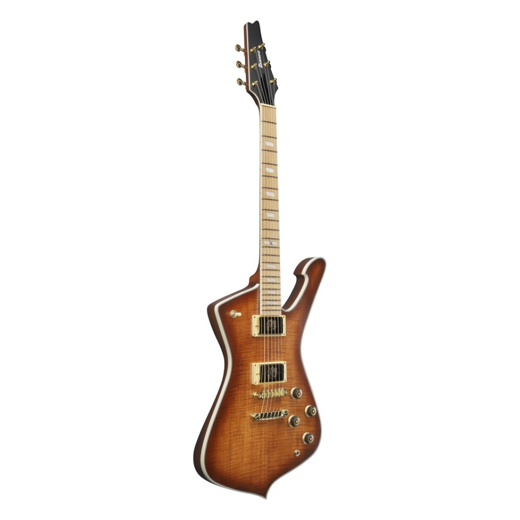 Ibanez IC420MFM Electric Guitar - Caramel Burst Low Gloss Electric Guitars Sky Music