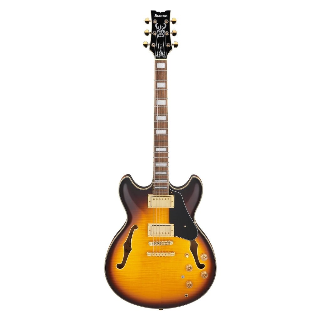 Ibanez JSM10EM John Scofield Signature Electric Guitar - Two Tone Burst Electric Guitars Sky Music