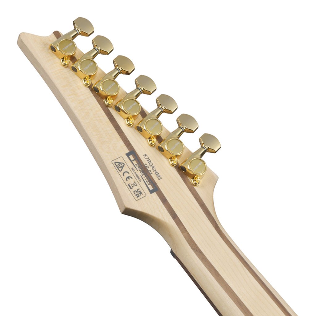 Ibanez K7 Yang Head Signature 7-String Rosewood Fretboard - White Electric Guitars Sky Music