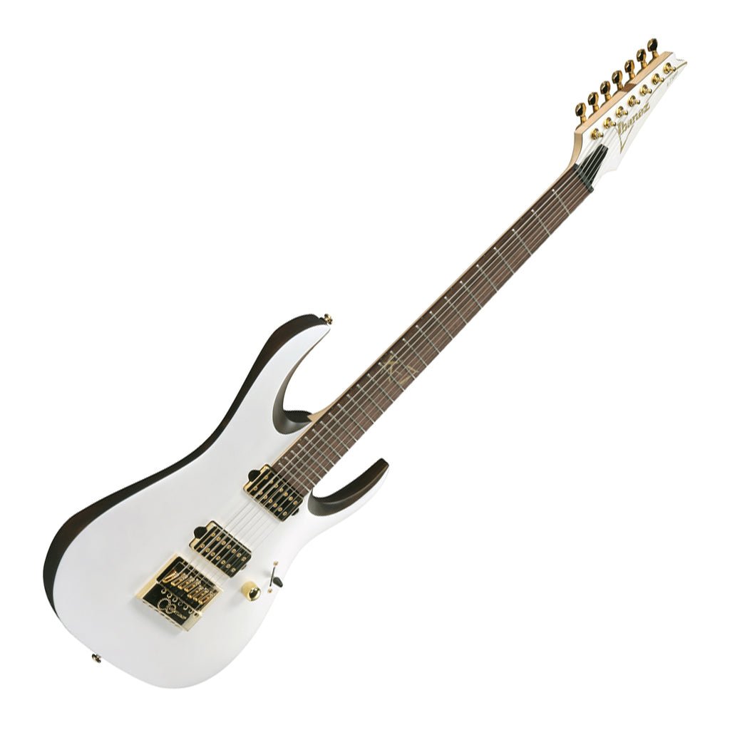 Ibanez K7 Yang Head Signature 7-String Rosewood Fretboard - White Electric Guitars Sky Music