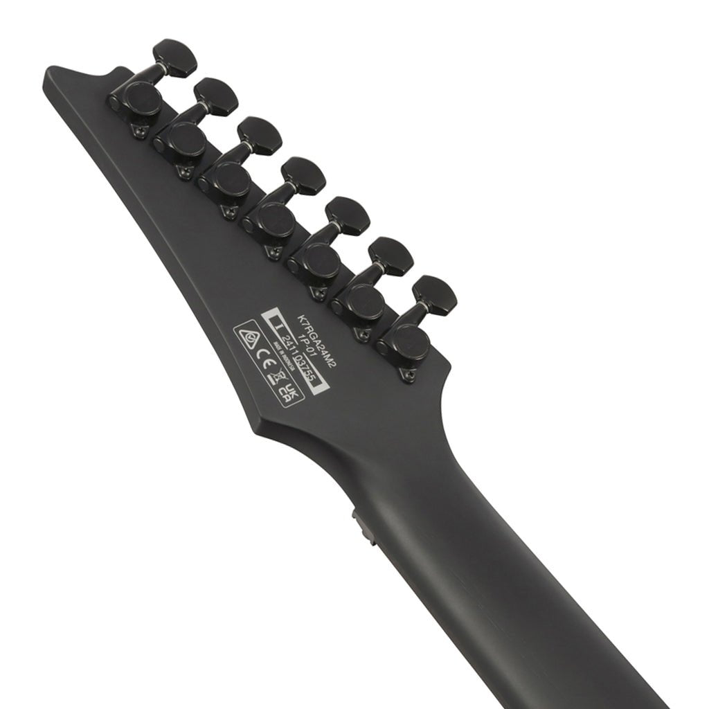 Ibanez K7 Yin Munky Signature 7-String Ebony Fretboard - Black Electric Guitars Sky Music