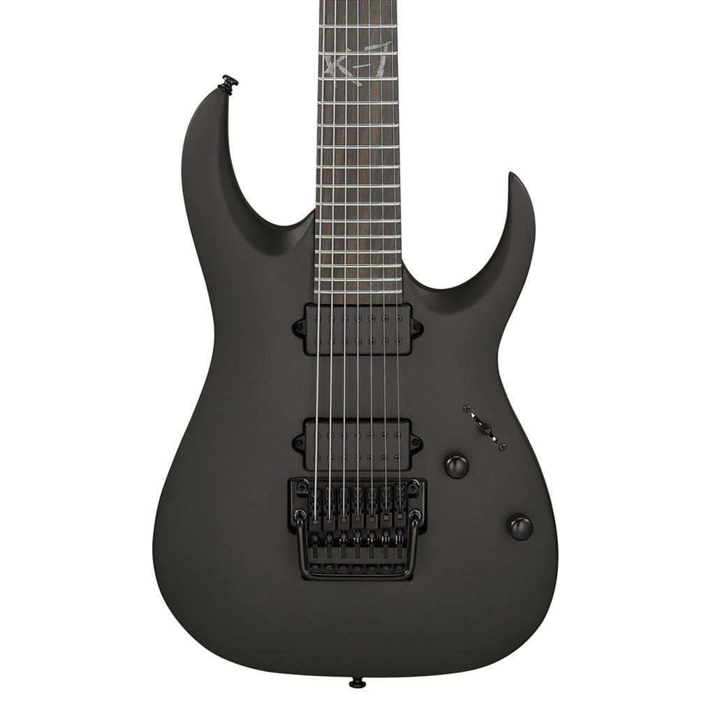 Ibanez K7 Yin Munky Signature 7-String Ebony Fretboard - Black Electric Guitars Sky Music
