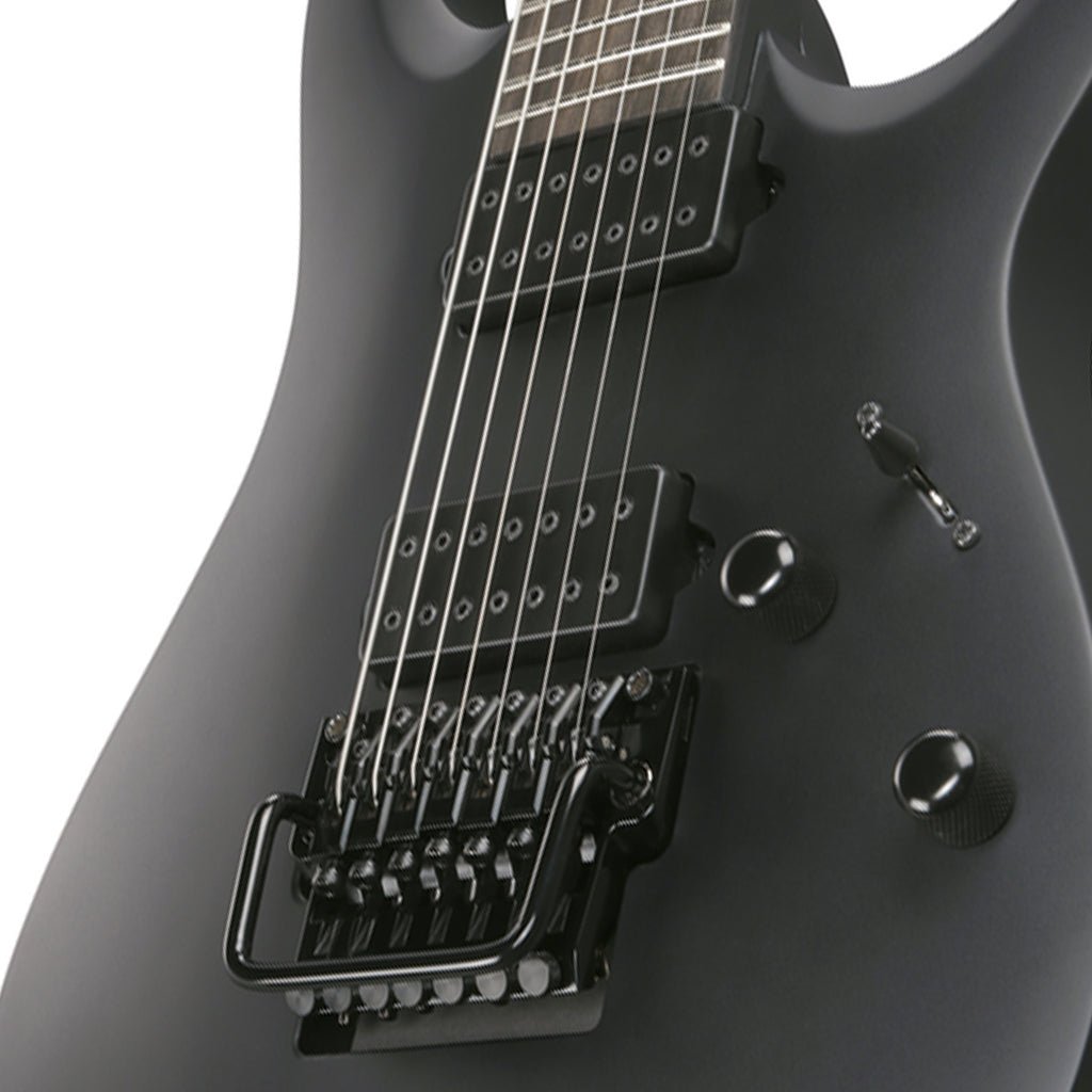 Ibanez K7 Yin Munky Signature 7-String Ebony Fretboard - Black Electric Guitars Sky Music