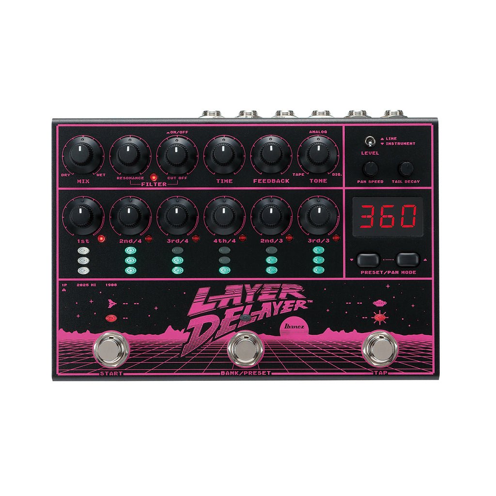 Ibanez Layer Delayer LD303 Multi Function Delay Pedal Effects Pedals Sky Music
