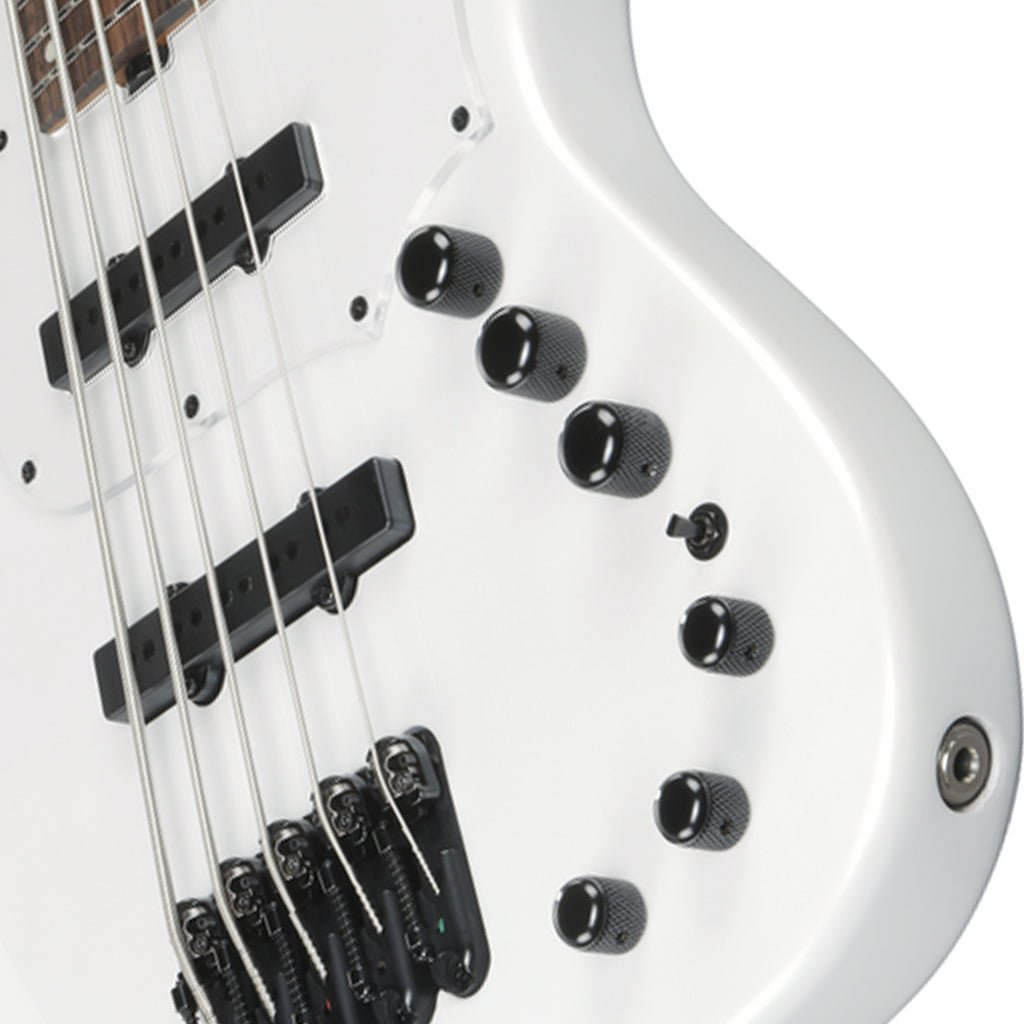 Ibanez MDM1005 5-String Electric Bass - Pearl White Bass Guitars Sky Music