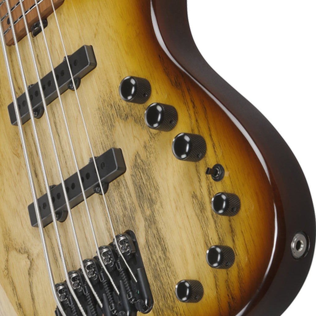 Ibanez MDM1305 Electric Bass - Natural Stained Amber Burst Bass Guitars Sky Music