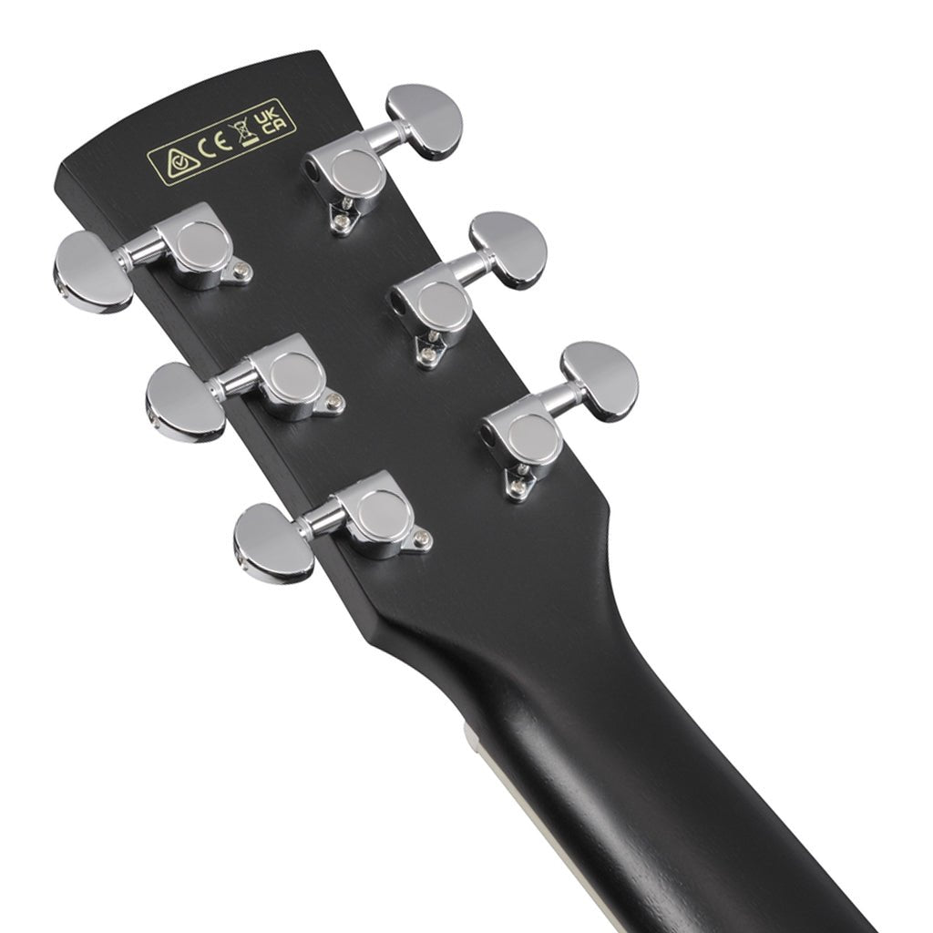 Ibanez PF16MWCEWK Electro Acoustic Guitar Weathered Black Open Pore Acoustic Guitars Sky Music