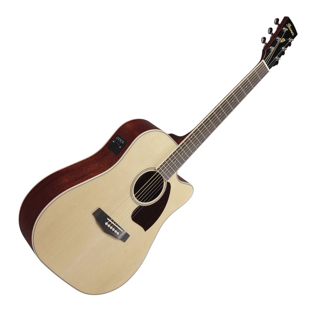 Ibanez PF16WCENT Electro Acoustic Guitar Natural High Gloss Acoustic Guitars Sky Music