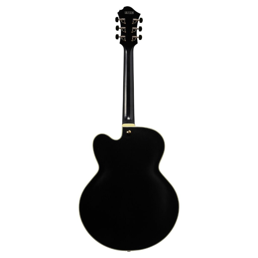 Ibanez PM3C Pat Metheny Signature Electric Guitar - Black Low Gloss Electric Guitars Sky Music