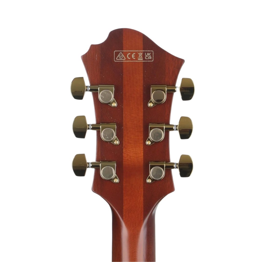 Ibanez PM3C Pat Metheny Signature Electric Guitar - Natural Amber Low Gloss Electric Guitars Sky Music